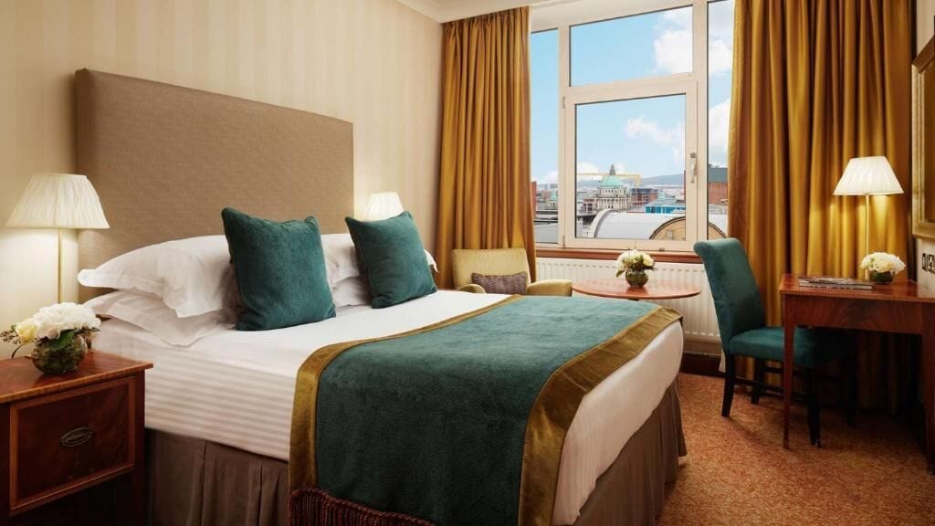 Pillowtop beds, in-room safe, desk, laptop workspace