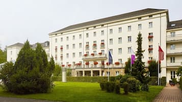 Fassade der Unterkunft