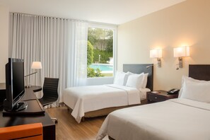 Superior Double Room, 2 Double Beds | In-room safe, iron/ironing board, free cribs/infant beds