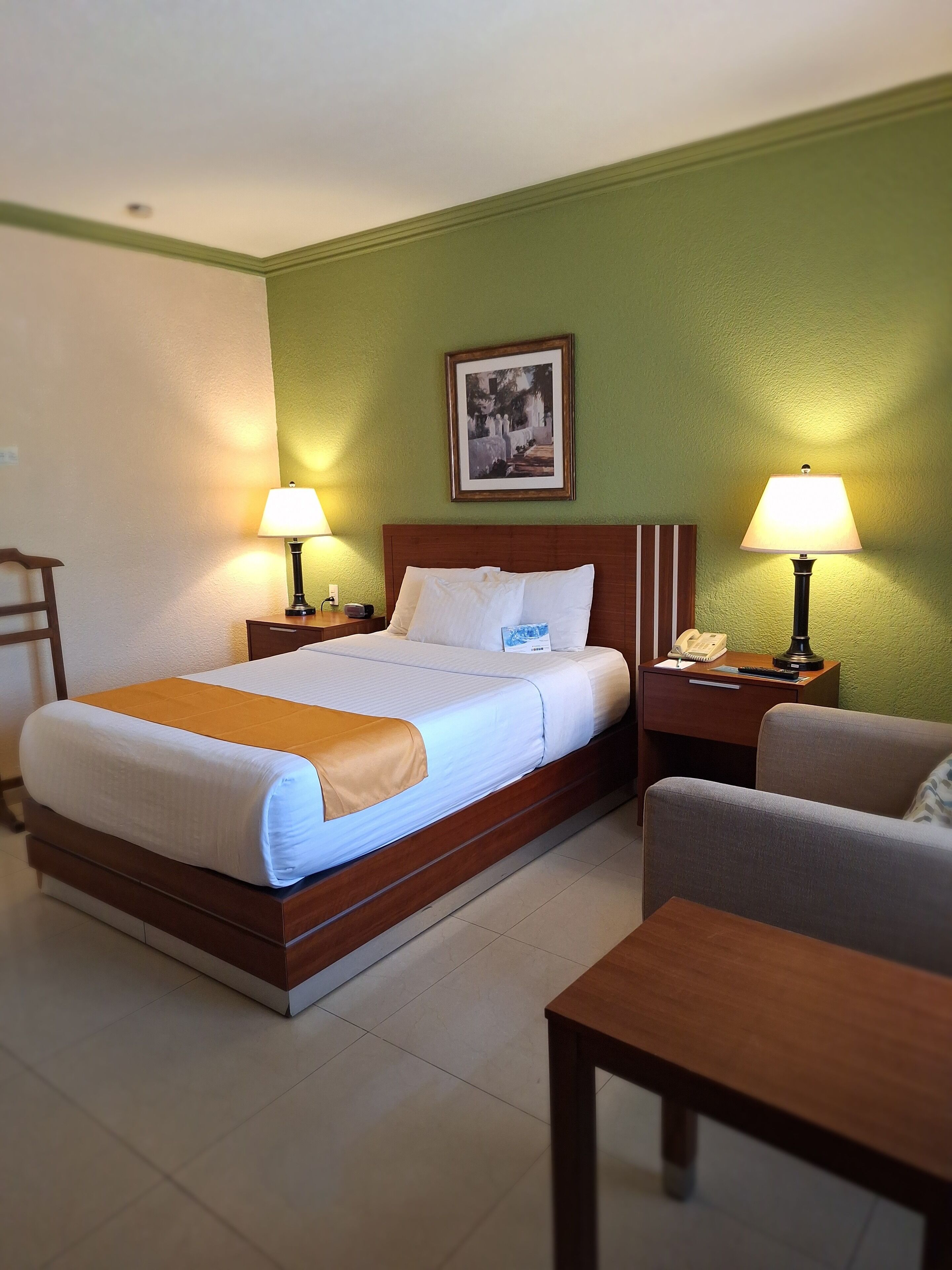 Habitación estándar, 1 cama matrimonial, para no fumadores | Caja de seguridad en la habitación, escritorio y cortinas blackout 