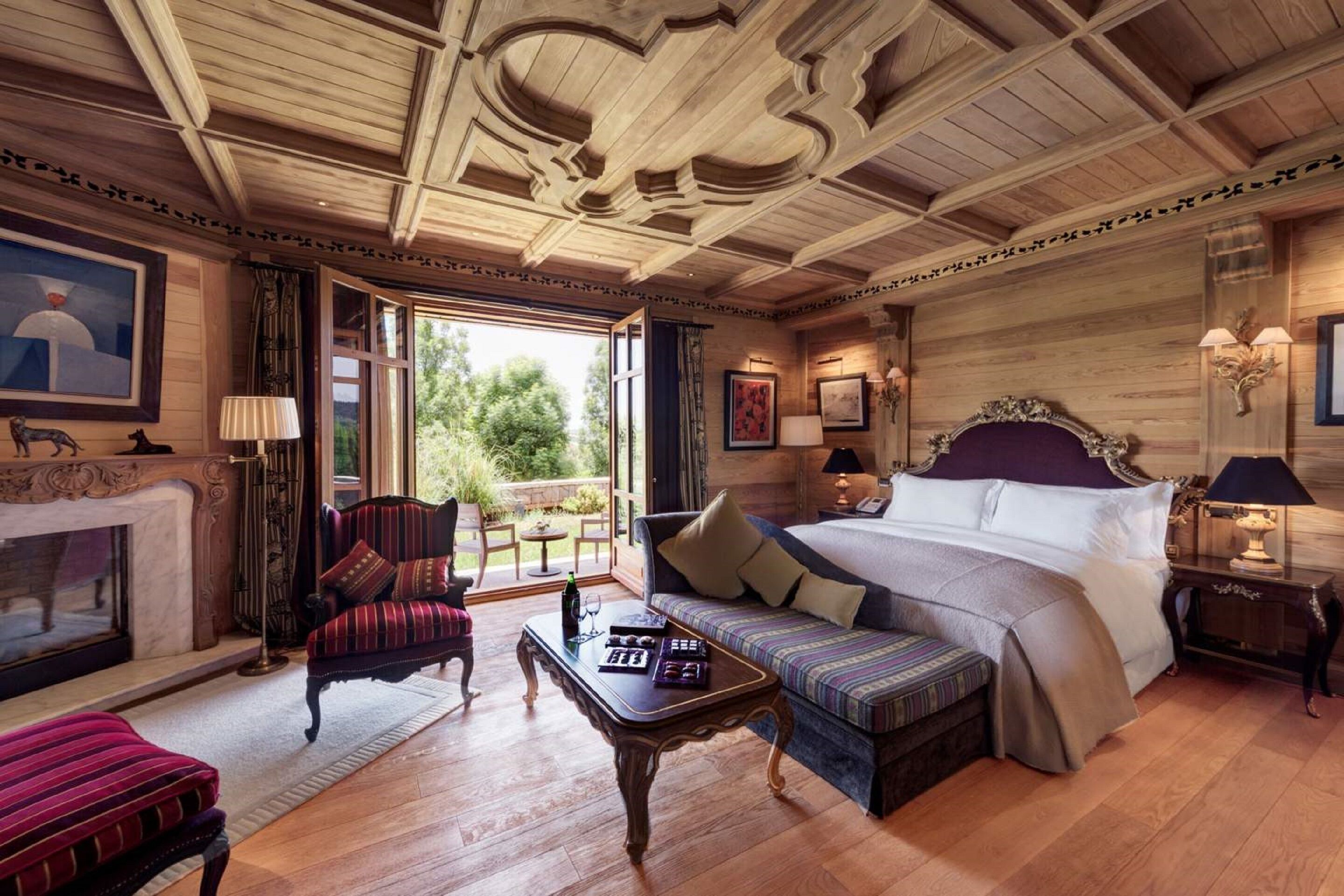 Blick auf den Garten