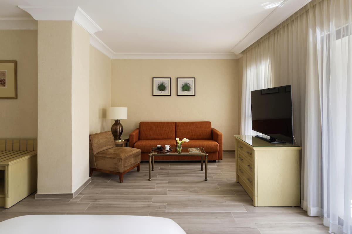 Suite junior, 1 cama individual | 1 habitación y ropa de cama hipoalergénica