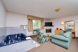 Habitación, no fumadores, bañera de hidromasaje (Deluxe 2 King Beds) | Vistas desde la habitación