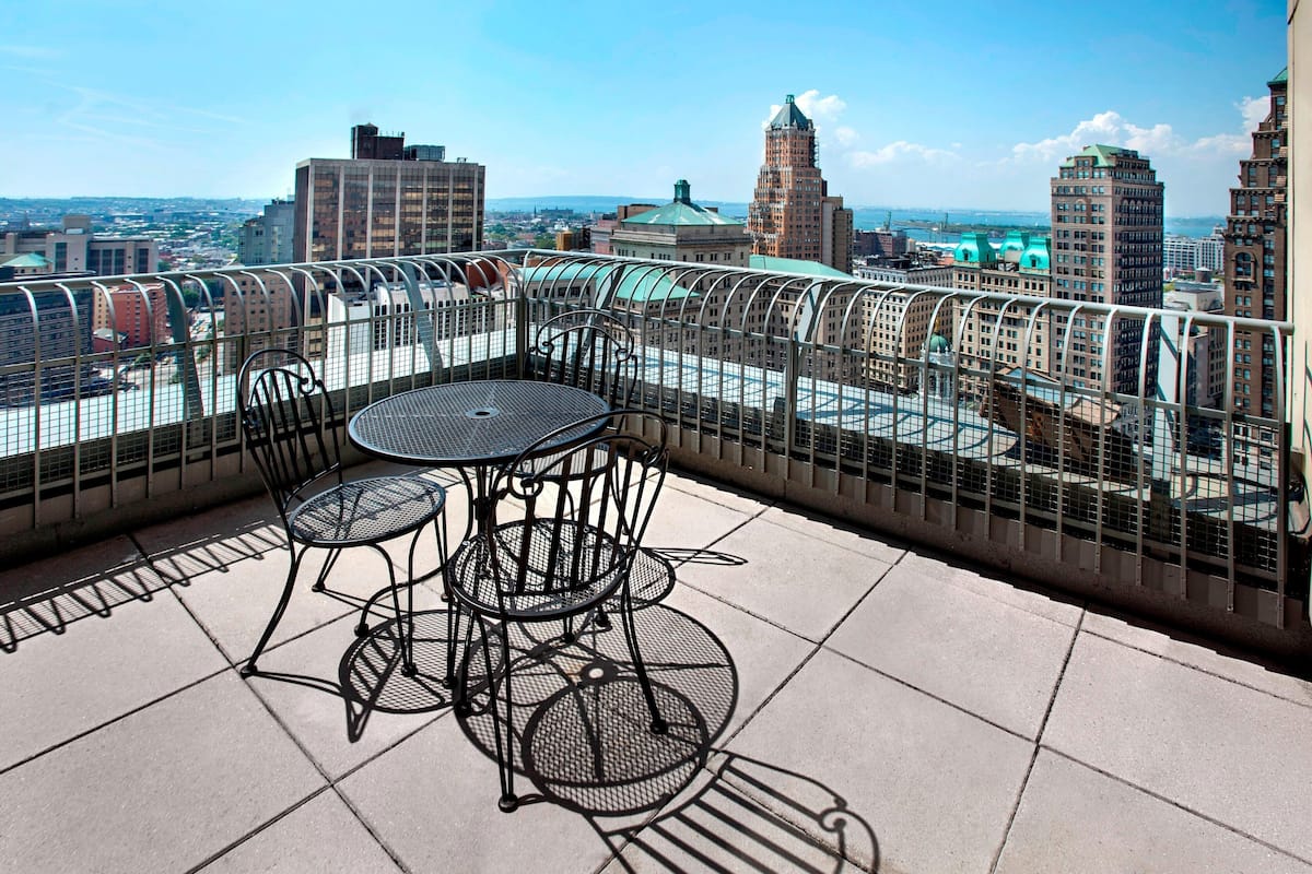 suite, 1 bedroom, terrace | premium bedding, pillow-top beds, in-room safe, individually furnished