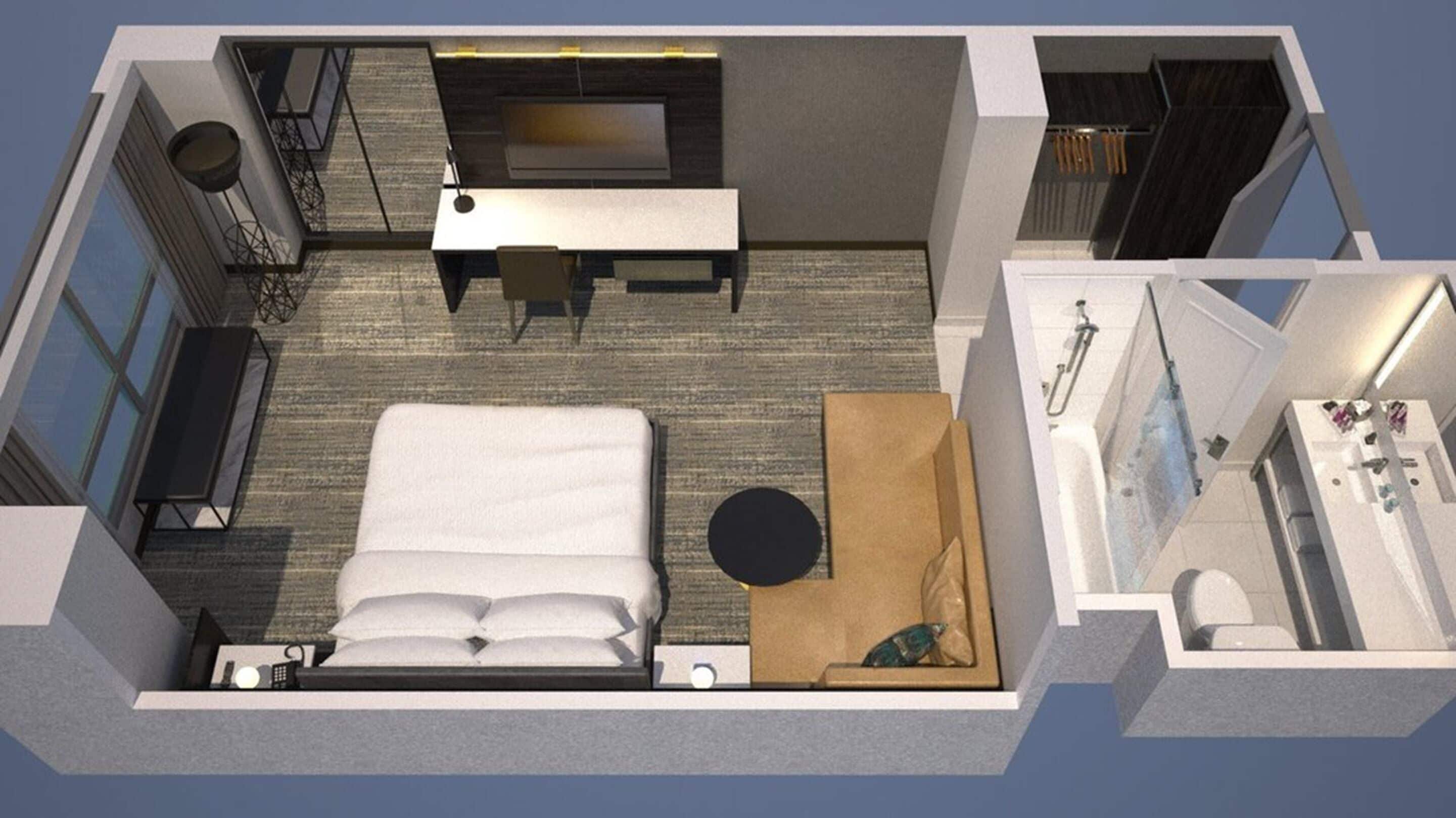 premium bedding, pillow-top beds, in-room safe, individually furnished