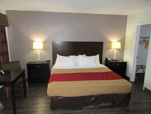 Desk, iron/ironing board, free WiFi, bed sheets