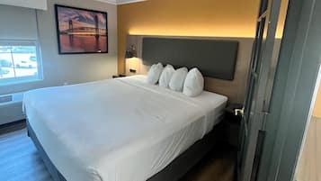 Pillow-top beds, desk, iron/ironing board, free cots/infant beds