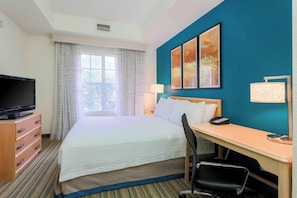 1 bedroom, hypo-allergenic bedding, in-room safe, desk