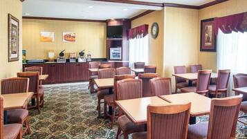 Free daily on-the-go breakfast