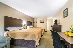 Free WiFi, bed sheets
