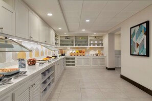Free buffet breakfast