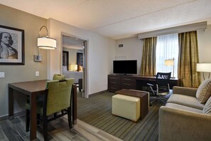 Standard Room | Living area - Homewood Suites by Hilton Philadelphia Great Valley (Malvern)