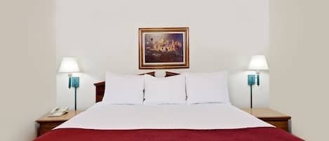 Premium bedding, in-room safe, desk, soundproofing