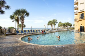 Indoor pool, outdoor pool, sun loungers - The Patricia Grand by Vacasa (Myrtle Beach)