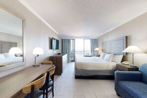 Room (Studio, Deluxe 1 King Bed, Oceanfront) | In-room safe, blackout drapes, iron/ironing board, free WiFi