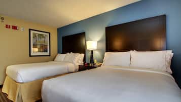 In-room safe, desk, iron/ironing board, free cribs/infant beds