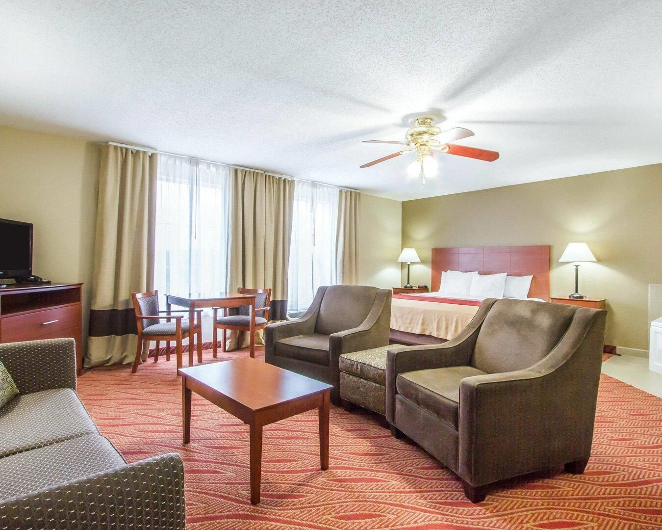 Desk, rollaway beds, free WiFi, bed sheets