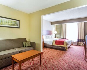 Suite, 1 King Bed, Non Smoking | 1 bedroom, desk, rollaway beds, free WiFi