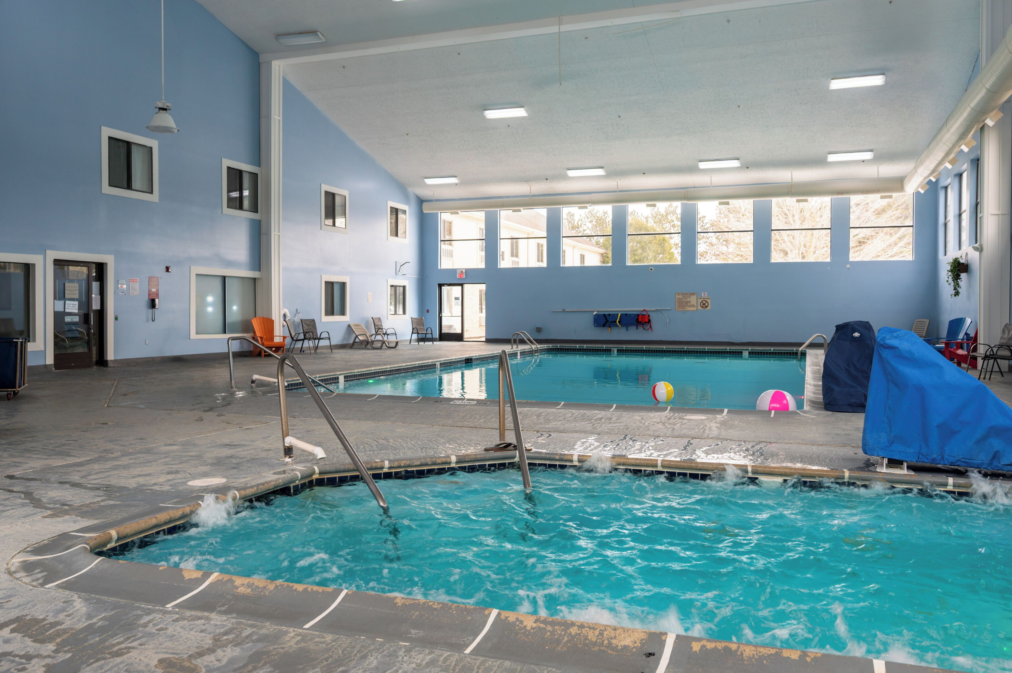 Bain à remous intérieur