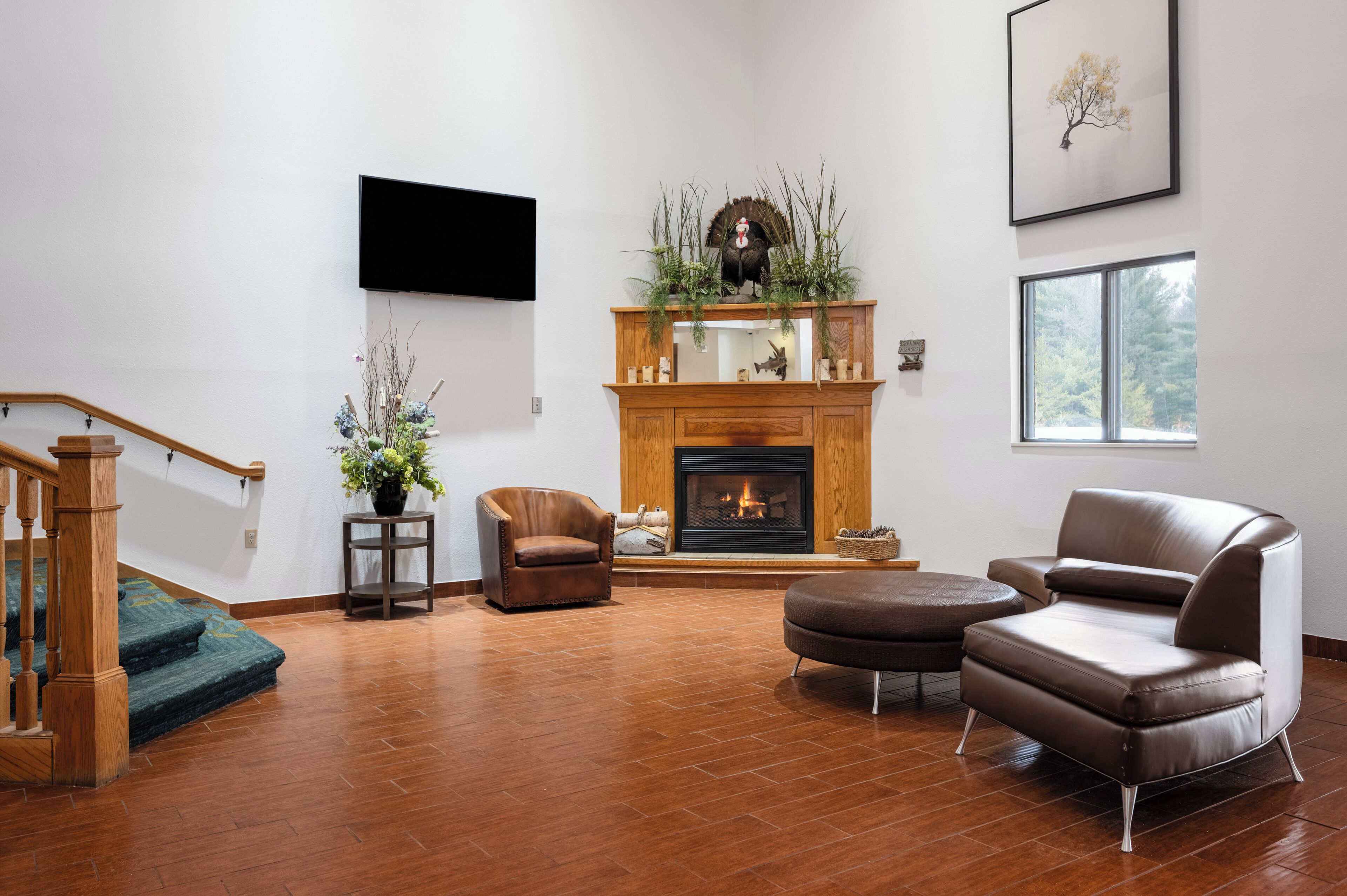 Lobby sitting area