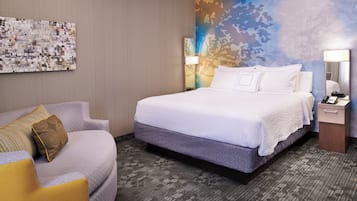 Chambre, 1 très grand lit et 1 canapé-lit | Bureau, fer et planche à repasser, lit d’appoint (gratuit)