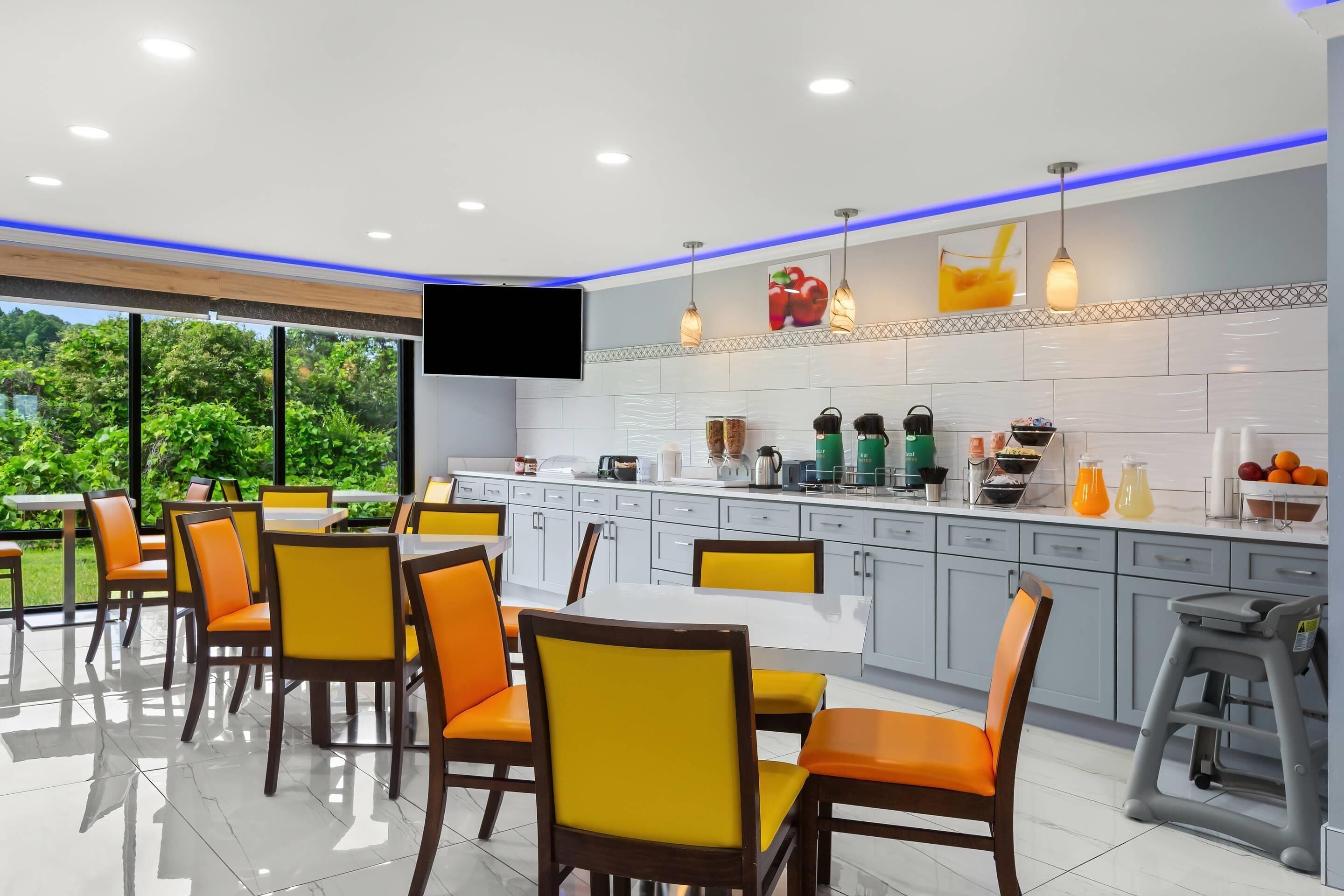 Café da manhã continental grátis todos os dias