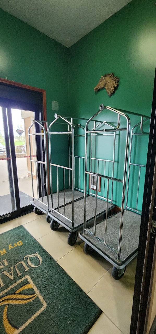 Interior entrance