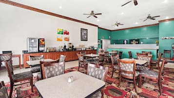 Free buffet breakfast
