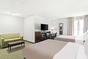 Suite, Multiple Beds, Non Smoking | Desk, laptop workspace, iron/ironing board, free WiFi
