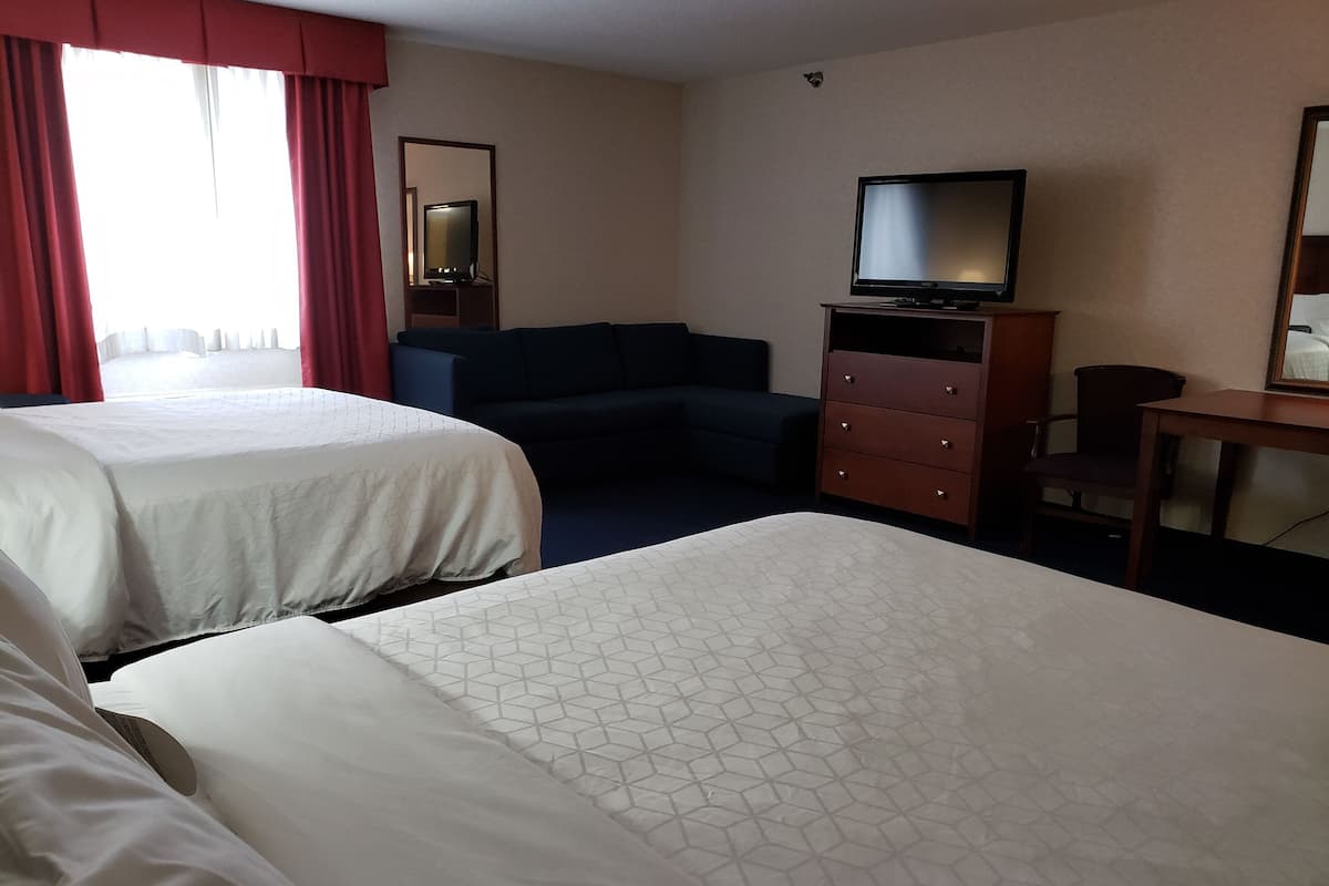 Chambre Standard, plusieurs lits | Rideaux occultants, fer et planche à repasser, Wi-Fi gratuit