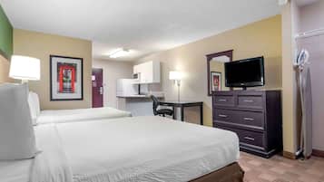 Studio, 2 Double Beds, Non Smoking