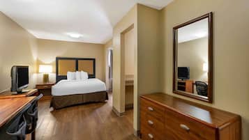 Studio, 2 Queen Beds, Non Smoking | Pillow-top beds, desk, laptop workspace, blackout curtains