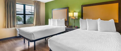 Studio, 2 Tempat Tidur Double, Bebas Asap Rokok | Meja kerja, Wi-Fi gratis, dan seprai linen