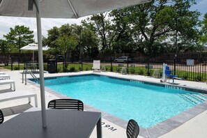 Seasonal outdoor pool