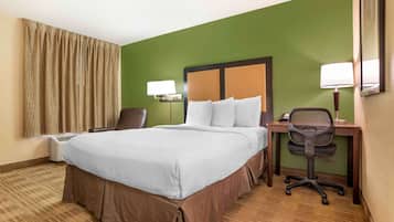 開放式客房, 1 張加大雙人床, 非吸煙房 | 書桌、筆電工作空間、免費無線上網、床單