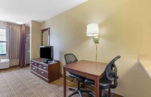 Desk, iron/ironing board, free WiFi, bed sheets