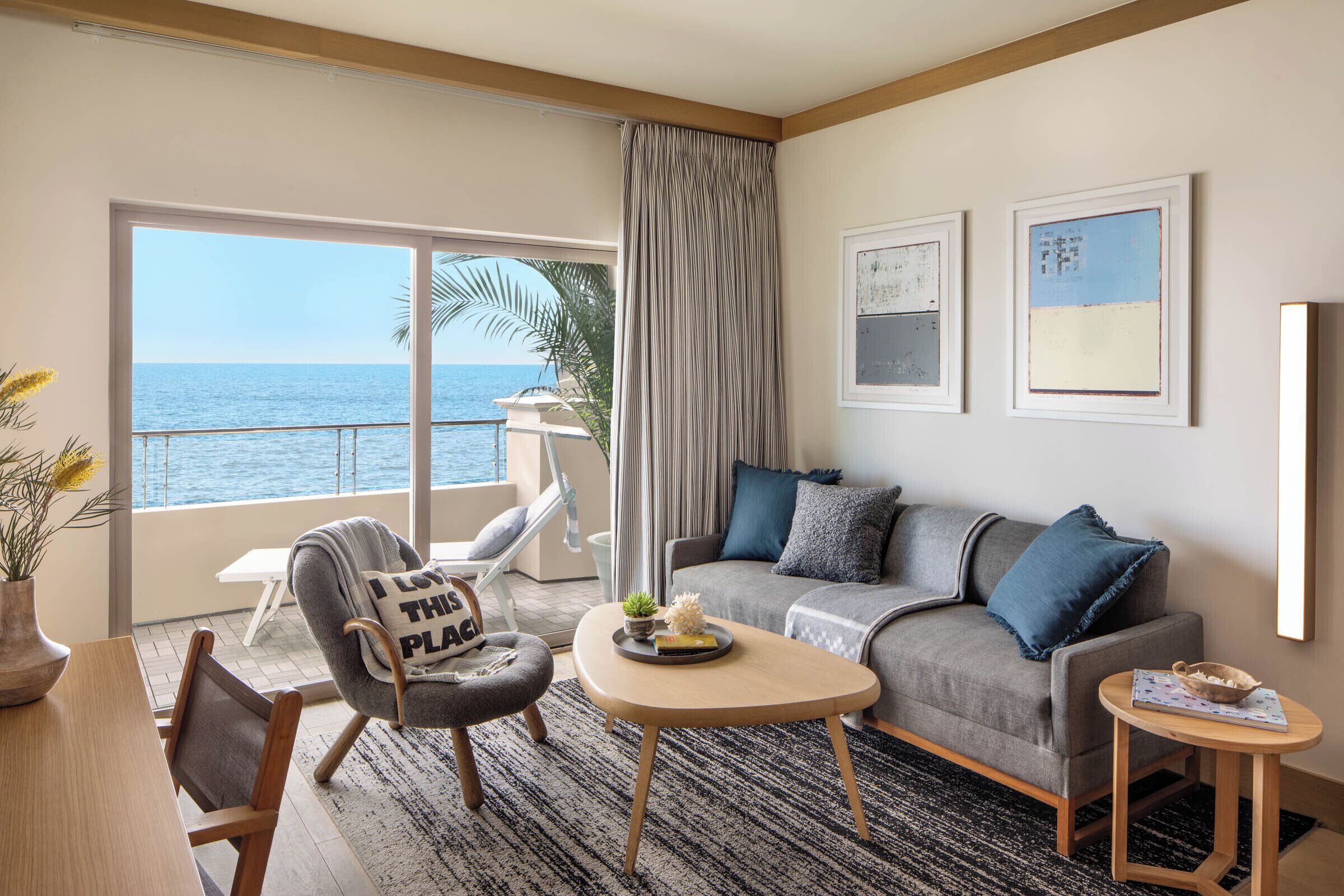 Junior Suite, 1 King Bed, Balcony, Oceanfront (Fireplace) | Frette Italian sheets, premium bedding, down comforters, minibar