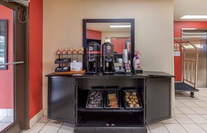 Free daily on-the-go breakfast 