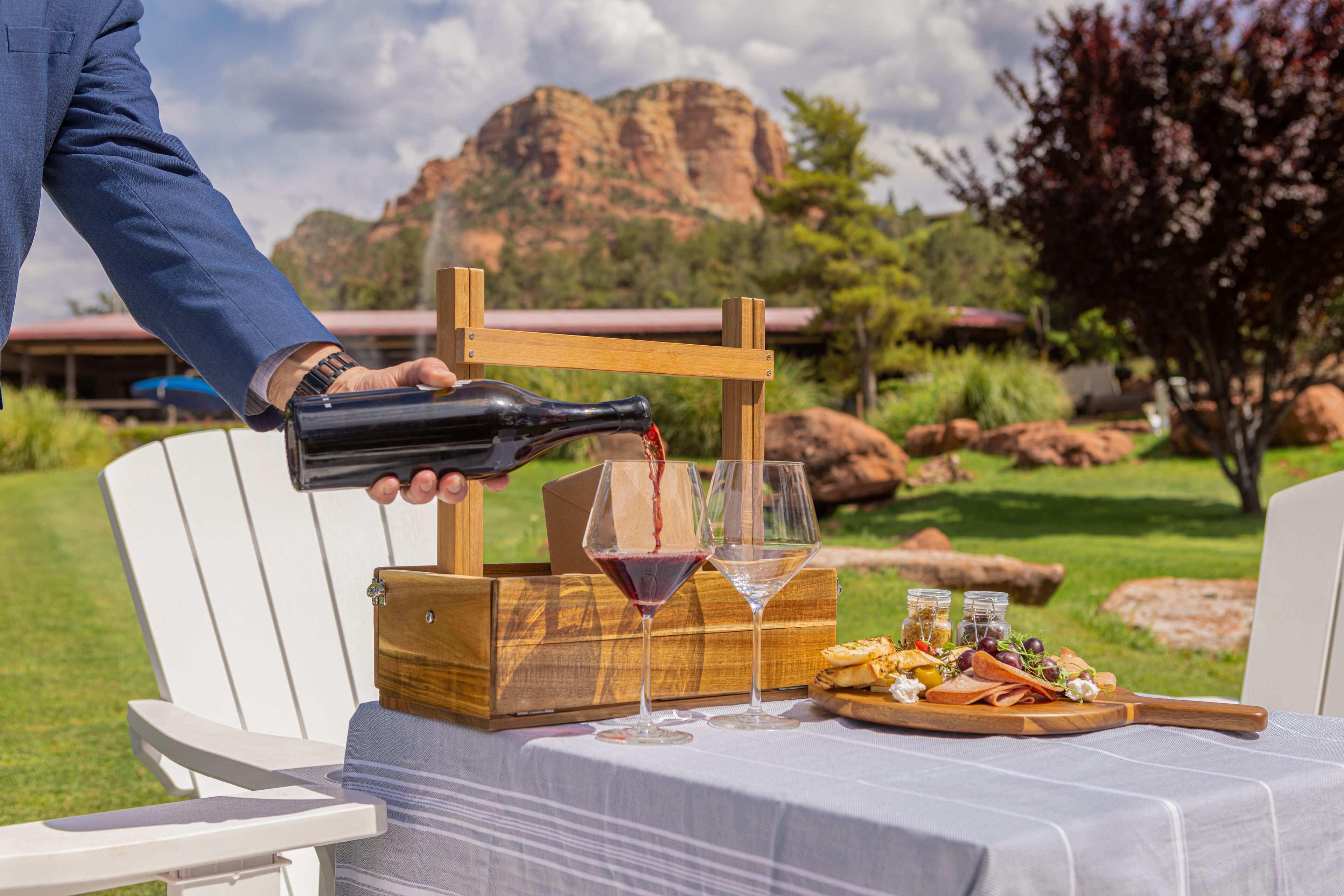 Serveert diner en brunch, Amerikaanse gerechten