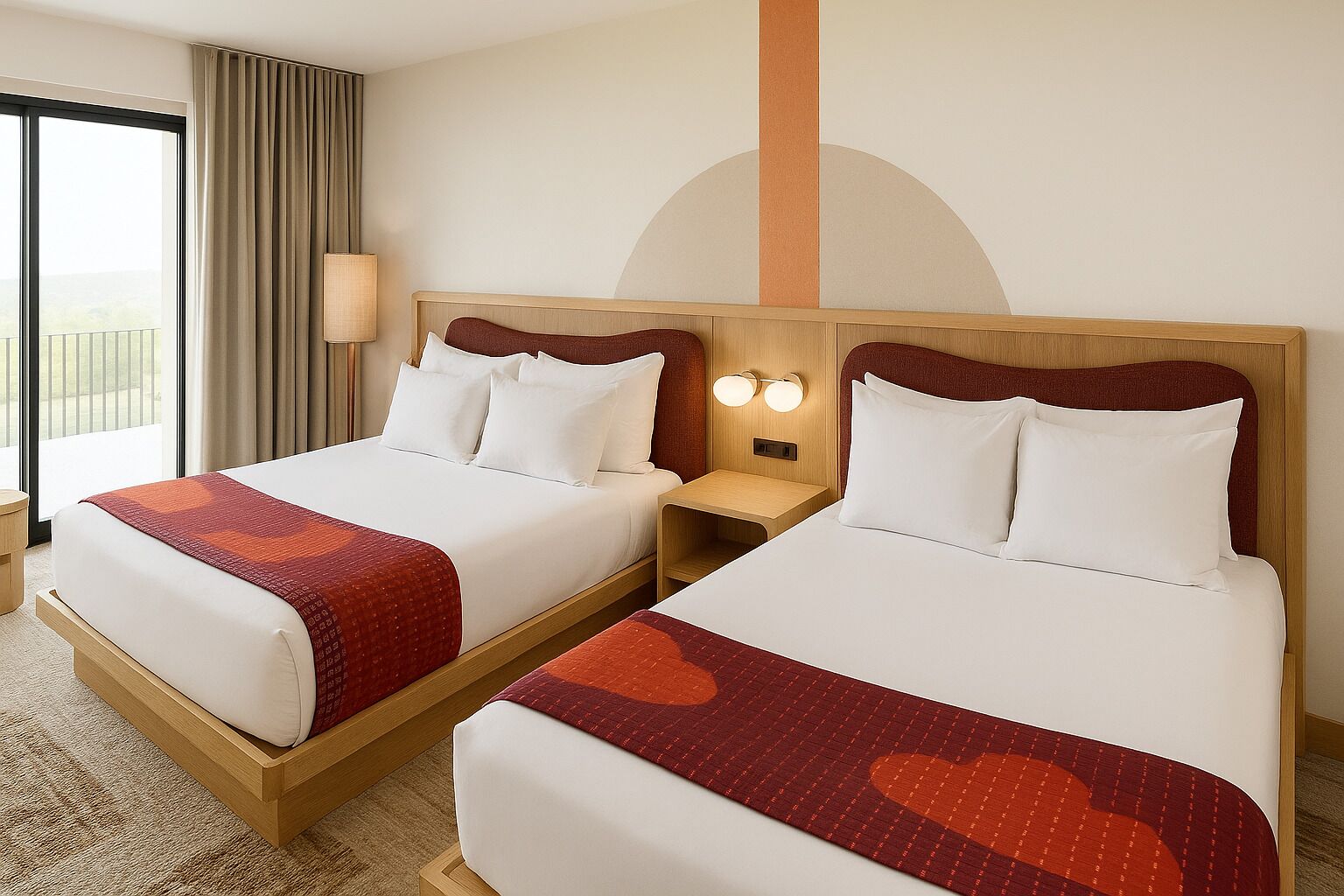 Roupas de cama antialérgicas, camas com colchões pillow-top