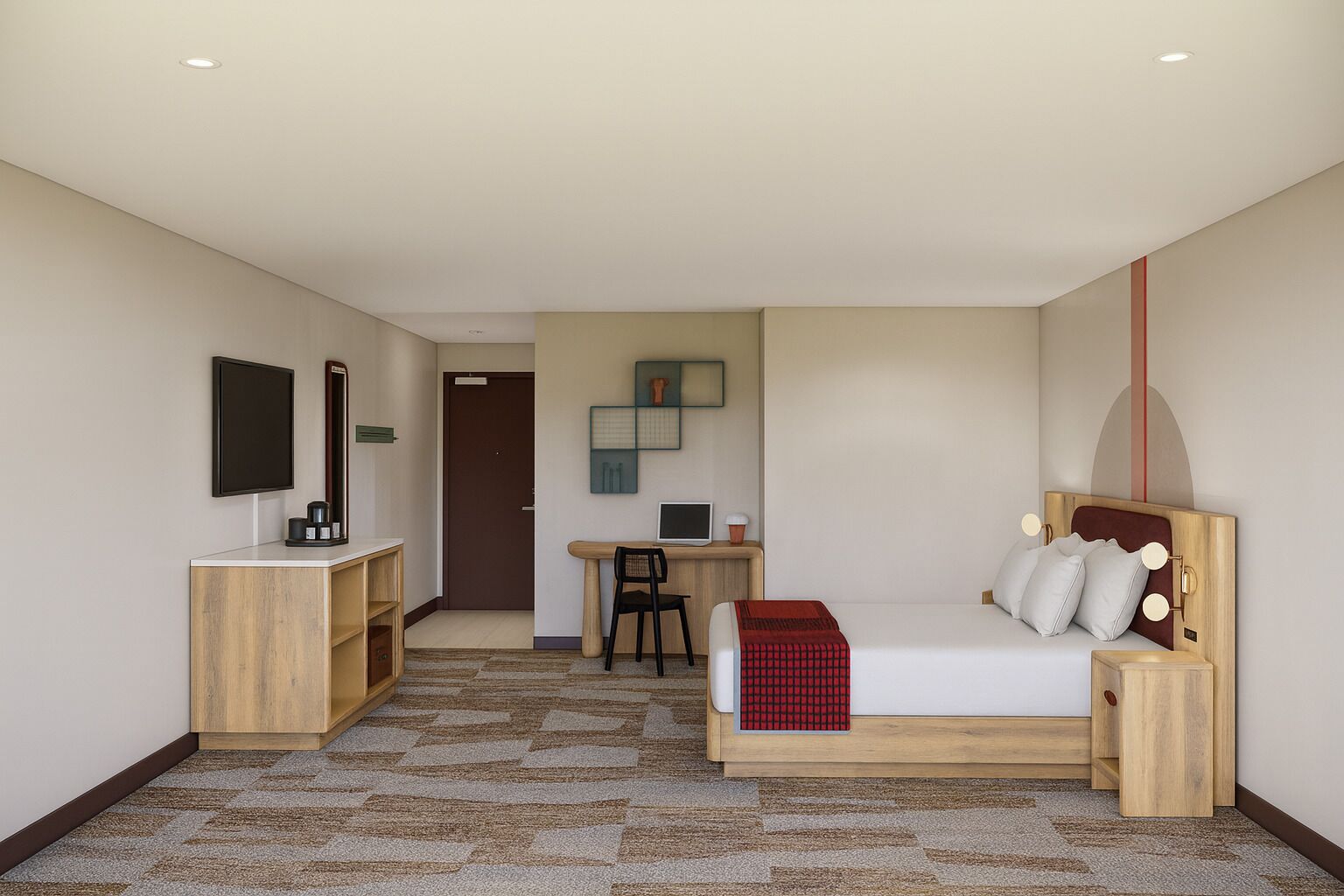 Literie hypoallergénique, surmatelas, bureau