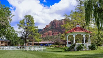 Área de bodas al aire libre