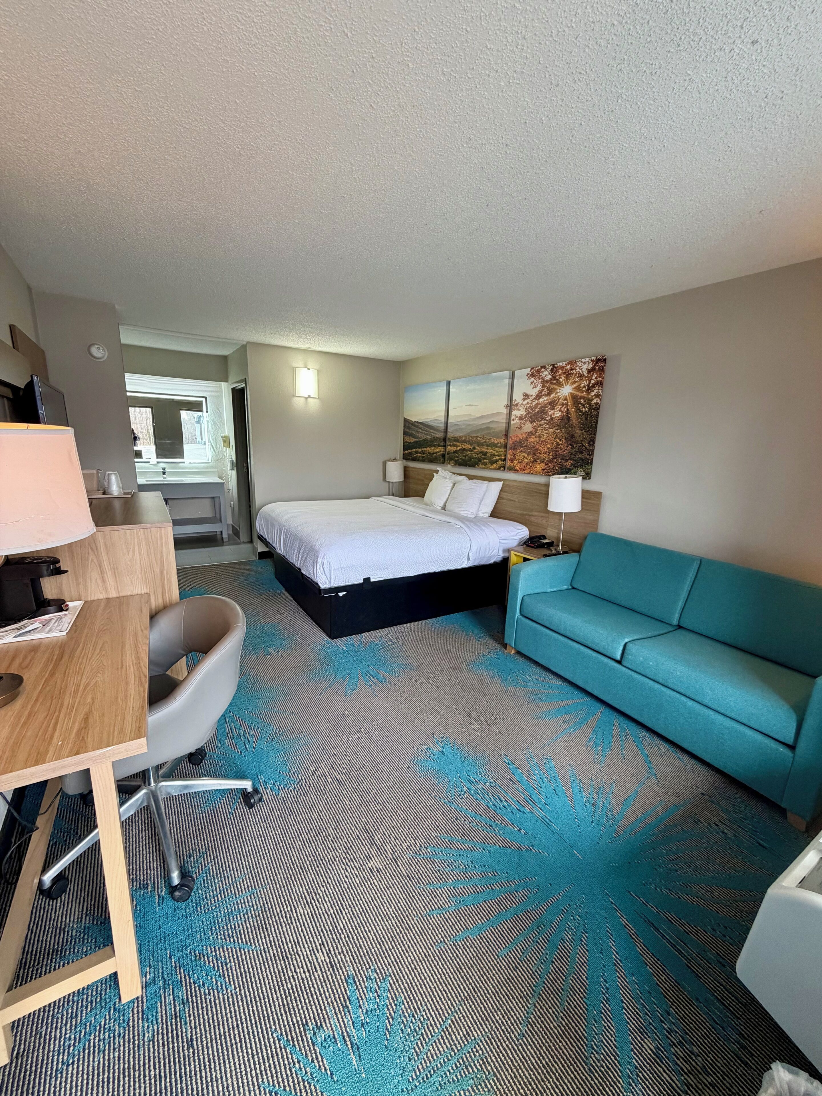 Deluxe Room, 1 King Bed, Non Smoking | Desk, iron/ironing board (on request), rollaway beds (surcharge)