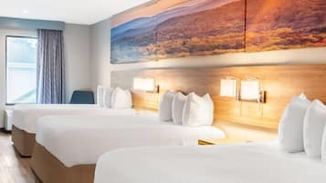 Room, Multiple Beds, Non Smoking | Desk, iron/ironing board, free WiFi, bed sheets