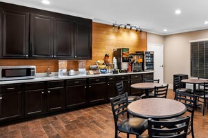 Free daily on-the-go breakfast