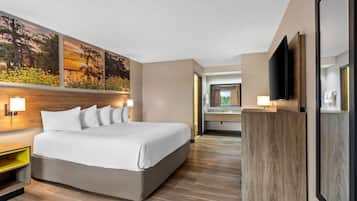 Desk, iron/ironing board, free WiFi, bed sheets