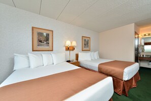 In-room safe, desk, blackout curtains, iron/ironing board