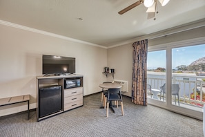 Standard Room, 1 King Bed, Partial Ocean View | Desk, iron/ironing board, rollaway beds, free WiFi - Harbor House Inn Morro Bay (Morro Bay)