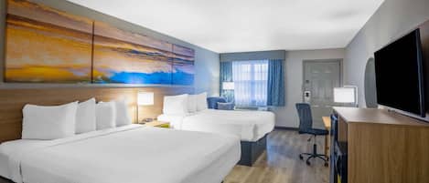 Desk, iron/ironing board, free WiFi, bed sheets