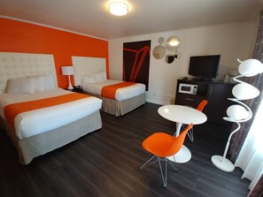 Iron/ironing board, free cots/infant beds, rollaway beds, free WiFi